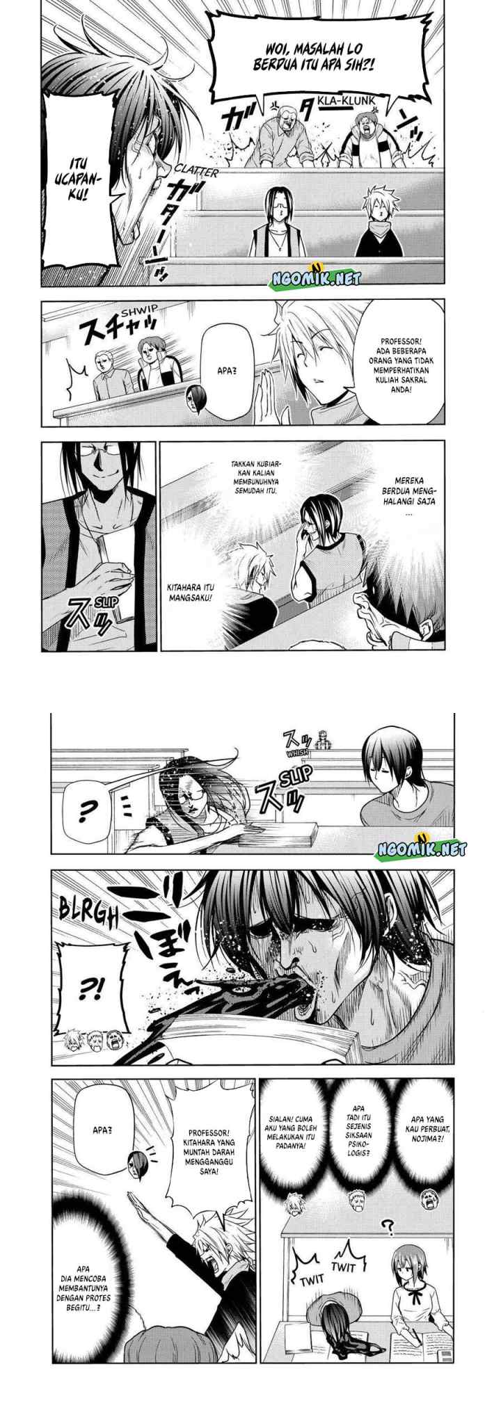 Grand Blue chapter 74.2 halaman 4