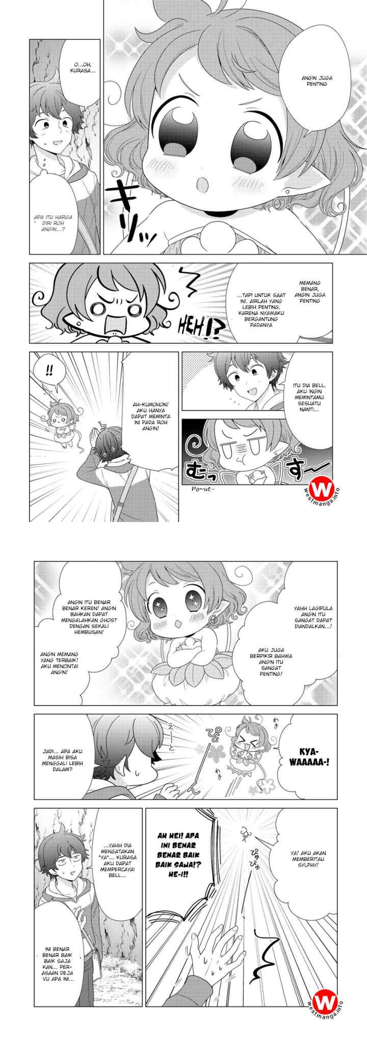 Seirei-tachi no Rakuen to Risou no Isekai Seikatsu chapter 4 halaman 12