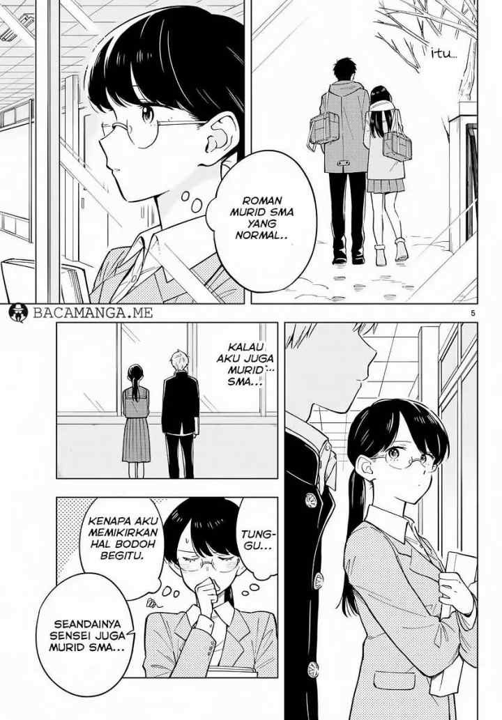 Sensei wa Koi wo Oshierarenai chapter 14 halaman 5