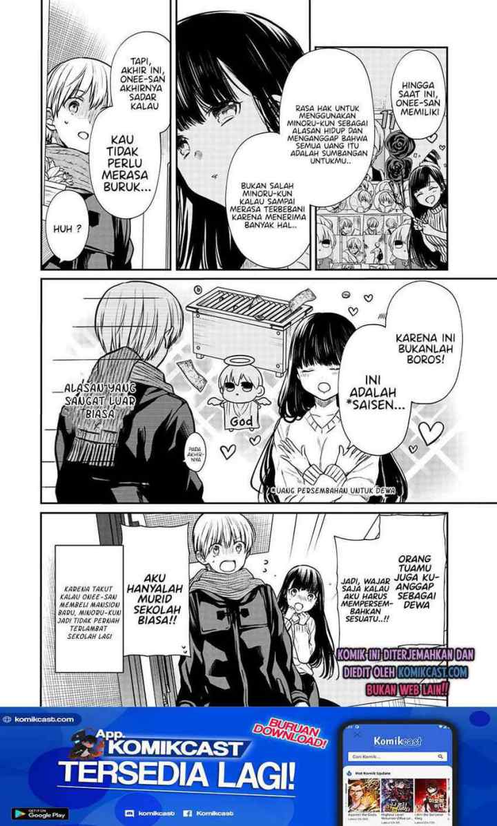 Danshi Koukousei wo Yashinaitai Onee-san no Hanashi chapter 168 halaman 5