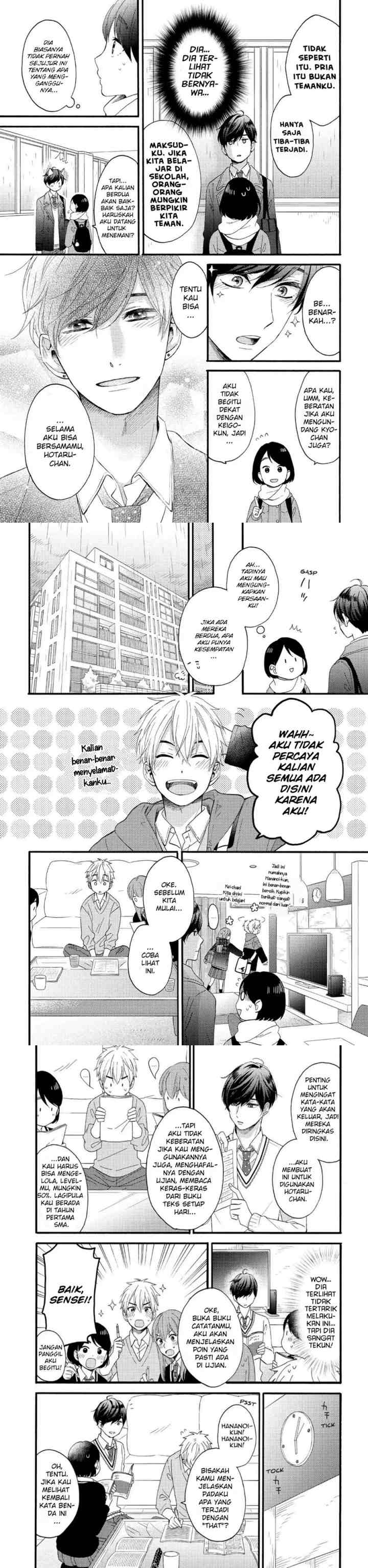 Hananoi-kun to Koi no Yamai chapter 9 halaman 6
