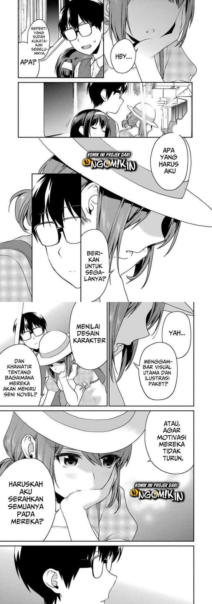 Saenai Heroine no Sodatekata: Koisuru Metronome chapter 31 halaman 10