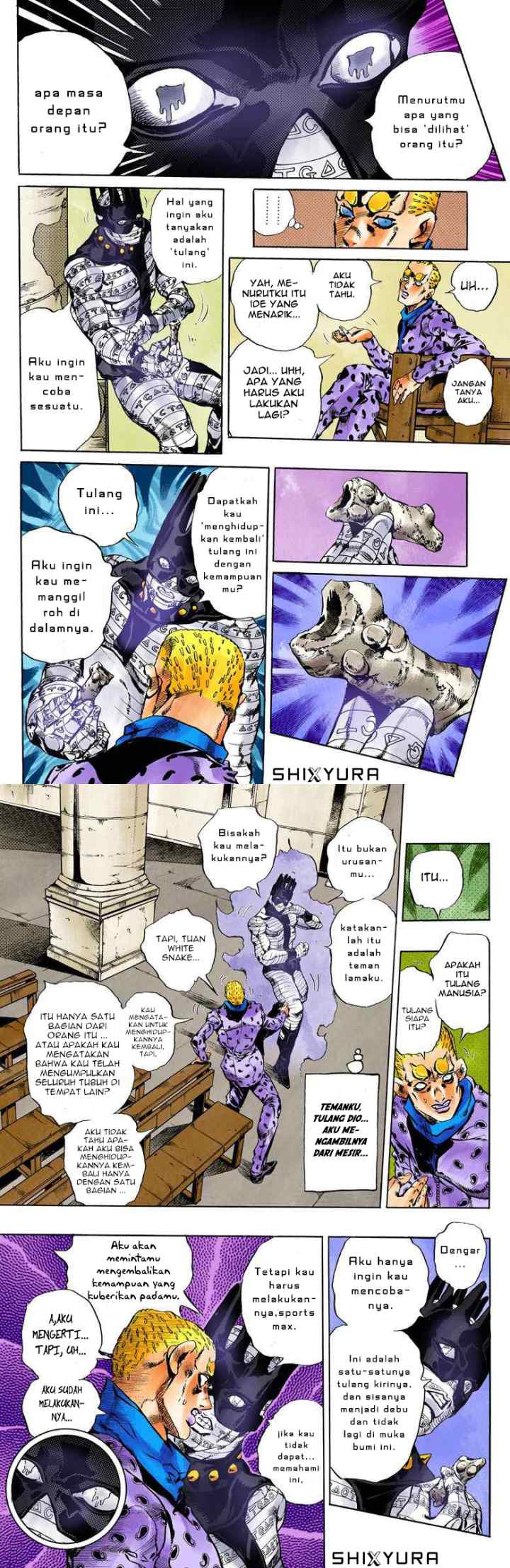JoJo no Kimyou na Bouken - Stone Ocean chapter 58 halaman 6