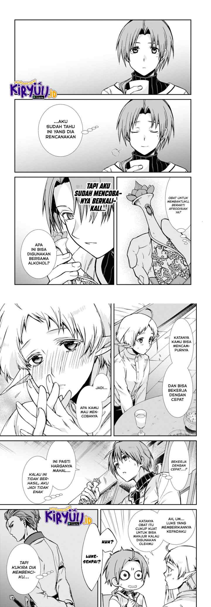 Mushoku Tensei: Isekai Ittara Honki Dasu chapter 76 halaman 7
