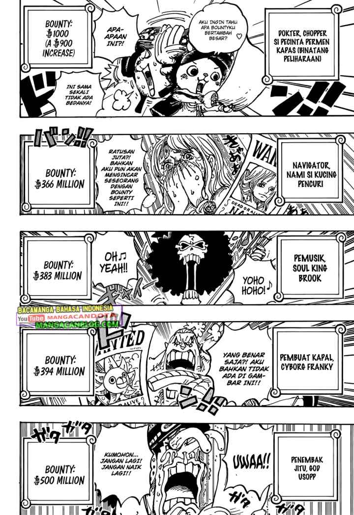 One Piece chapter 1058 halaman 4