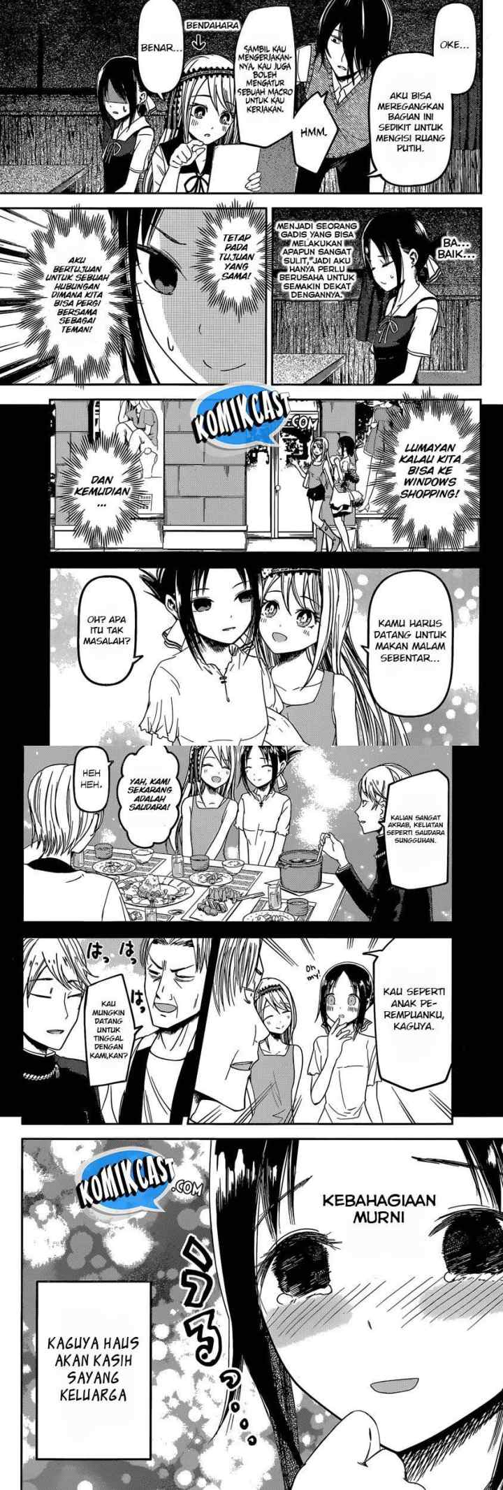 Kaguya-sama wa Kokurasetai: Tensai-tachi no Renai Zunousen chapter 39 halaman 6