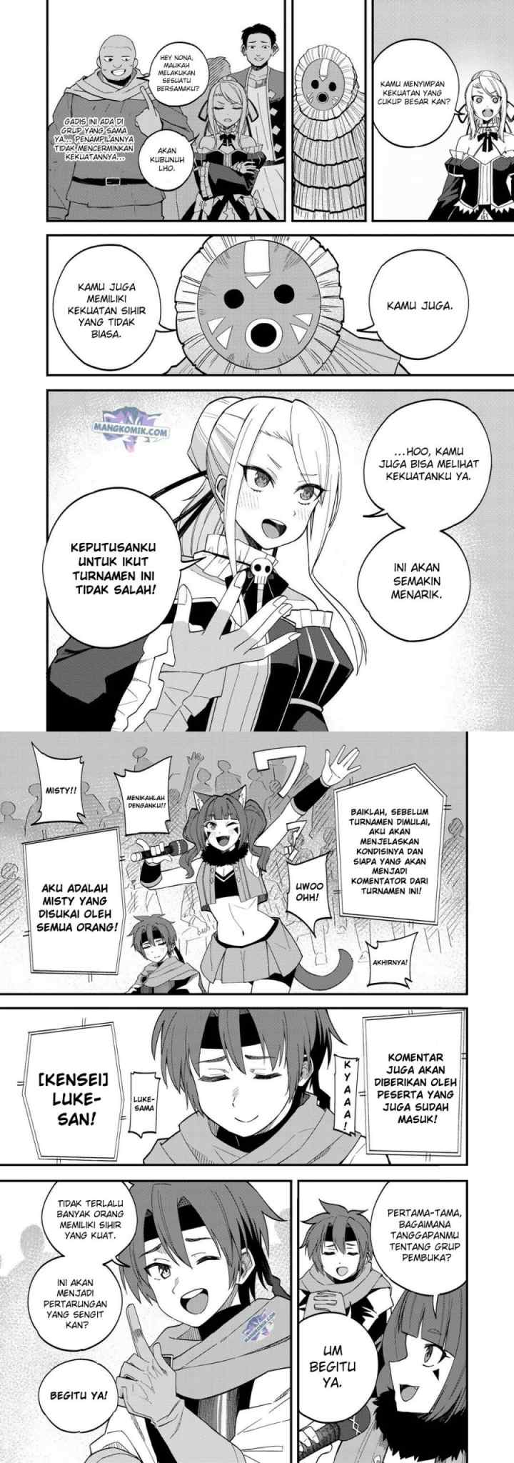 Dorei Shounin shika Sentakushi ga Nai desu yo? Harem? Nani Sore Oishii no? chapter 35 halaman 5