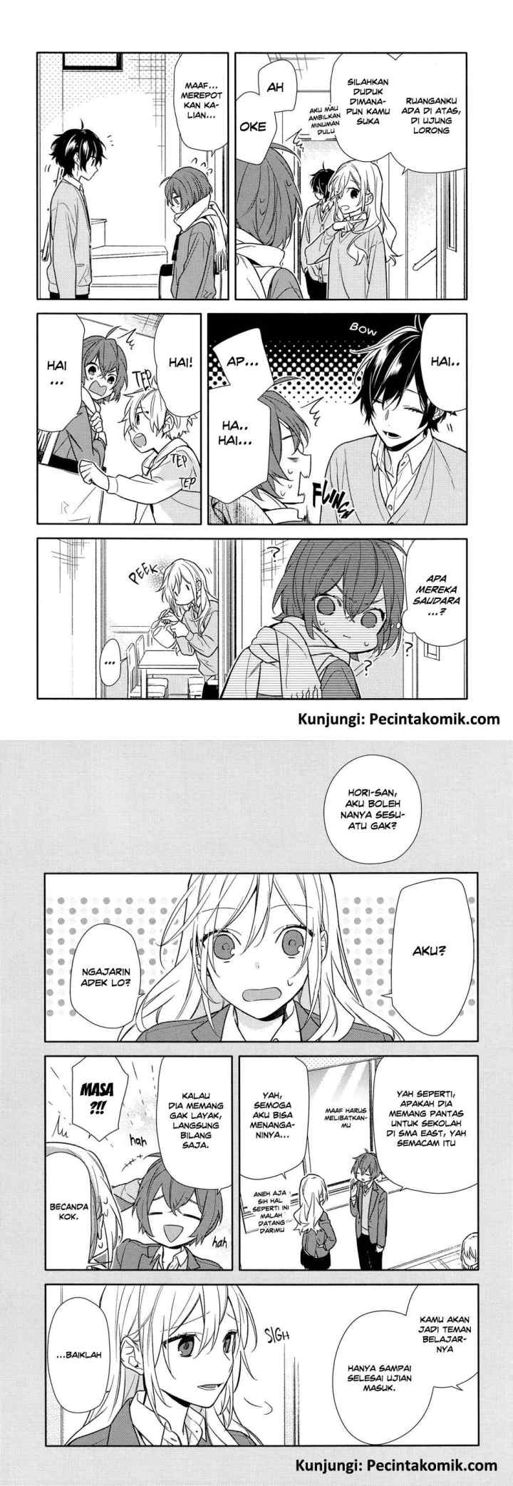 Horimiya chapter 91 halaman 10