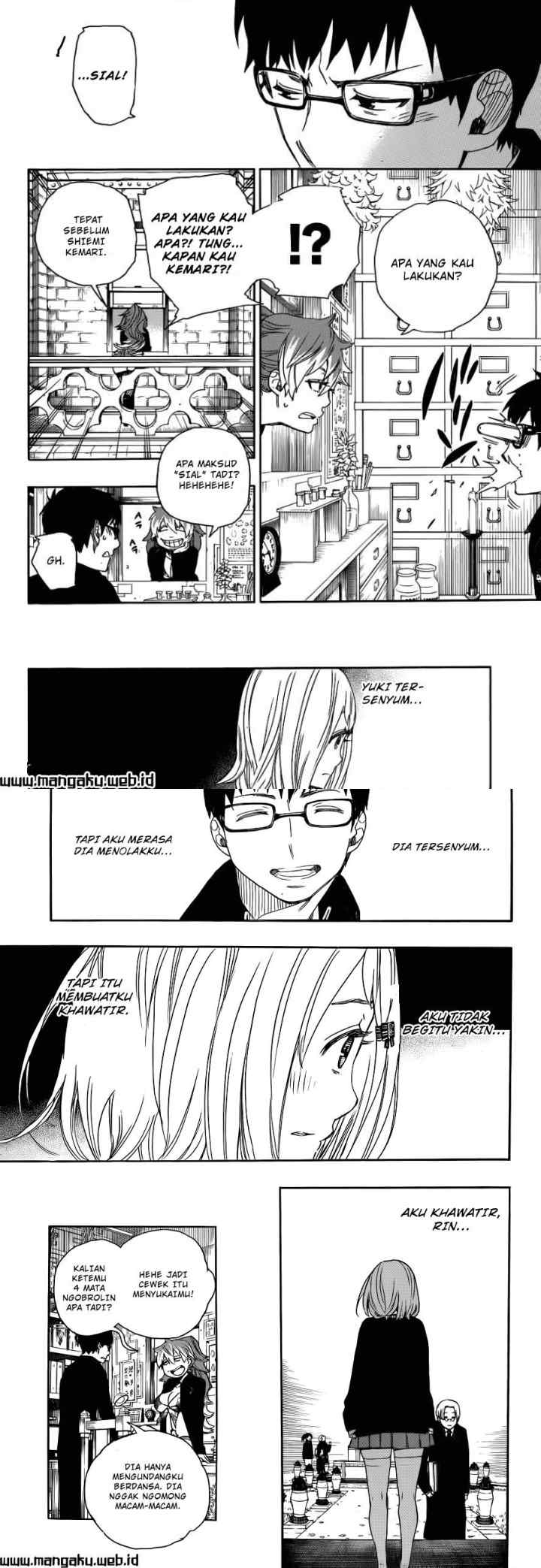 Ao No Exorcist chapter 46 halaman 10