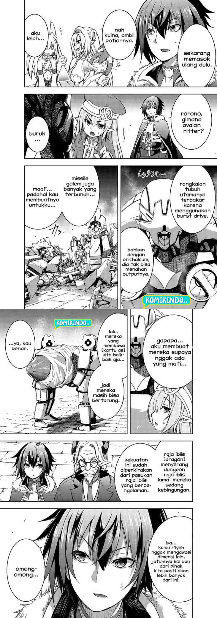 Maou-sama no Machizukuri! ~Saikyou no Danjon wa Kindai Toshi chapter 38 halaman 4