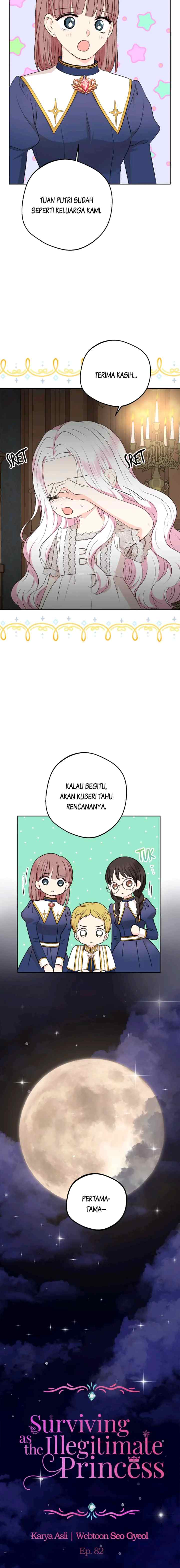 Surviving as an Illegitimate Princess chapter 82 halaman 8