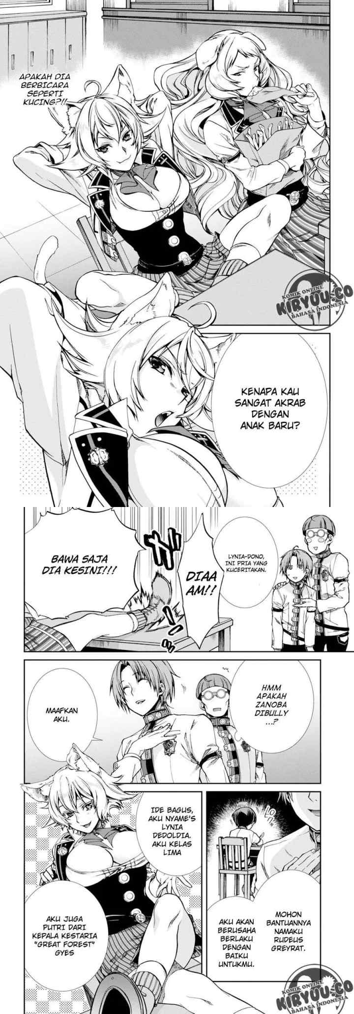 Mushoku Tensei: Isekai Ittara Honki Dasu chapter 55 halaman 6