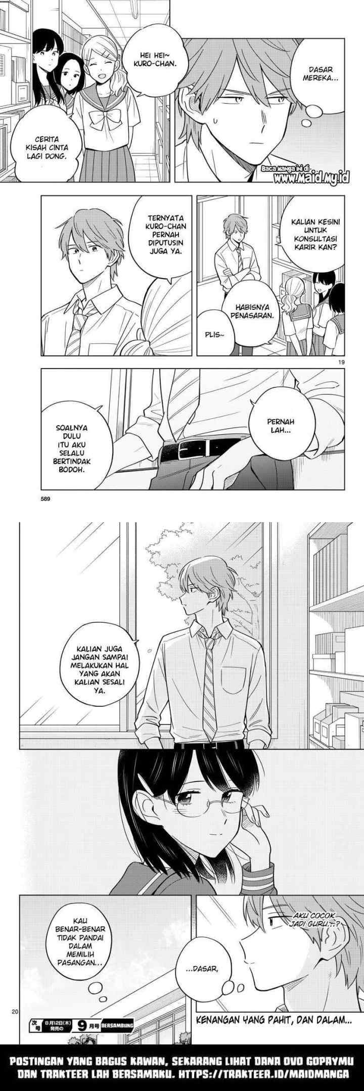 Sensei wa Koi wo Oshierarenai chapter 39 halaman 11