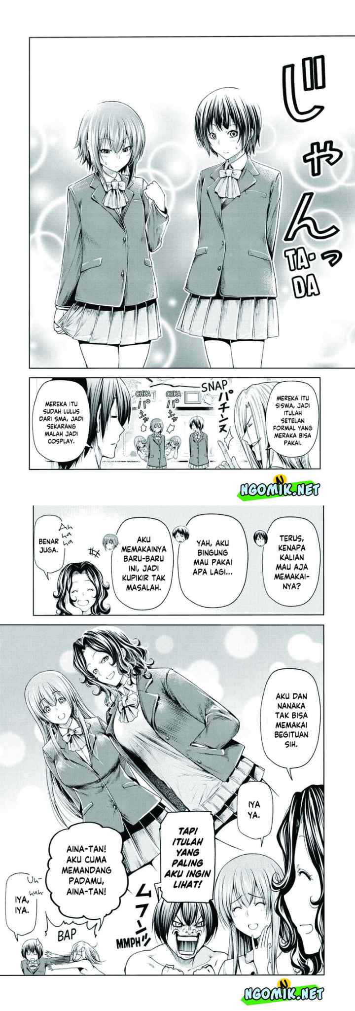 Grand Blue chapter 75 halaman 8