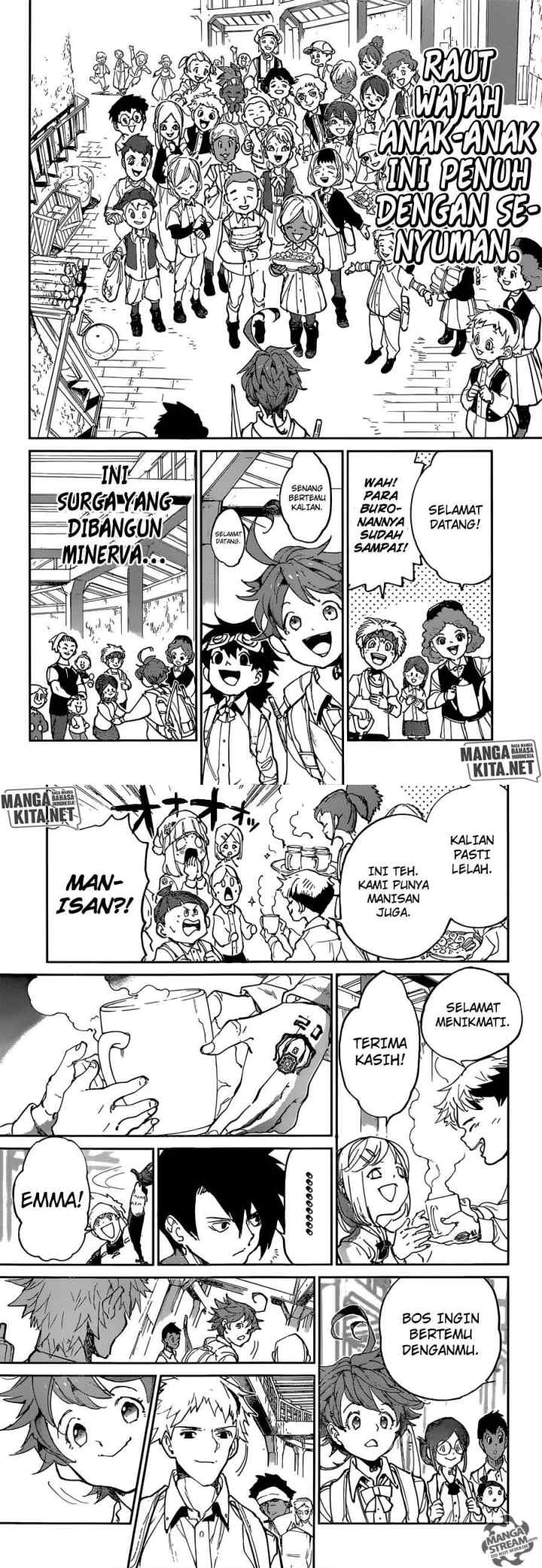 Yakusoku no Neverland chapter 118 halaman 7