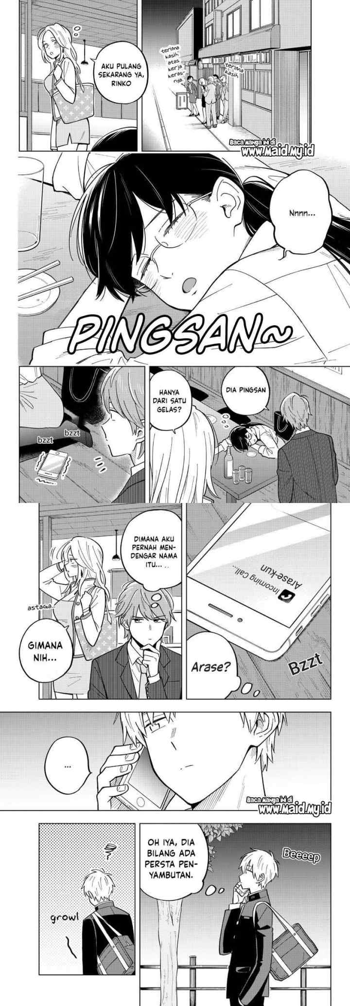 Sensei wa Koi wo Oshierarenai chapter 27 halaman 10