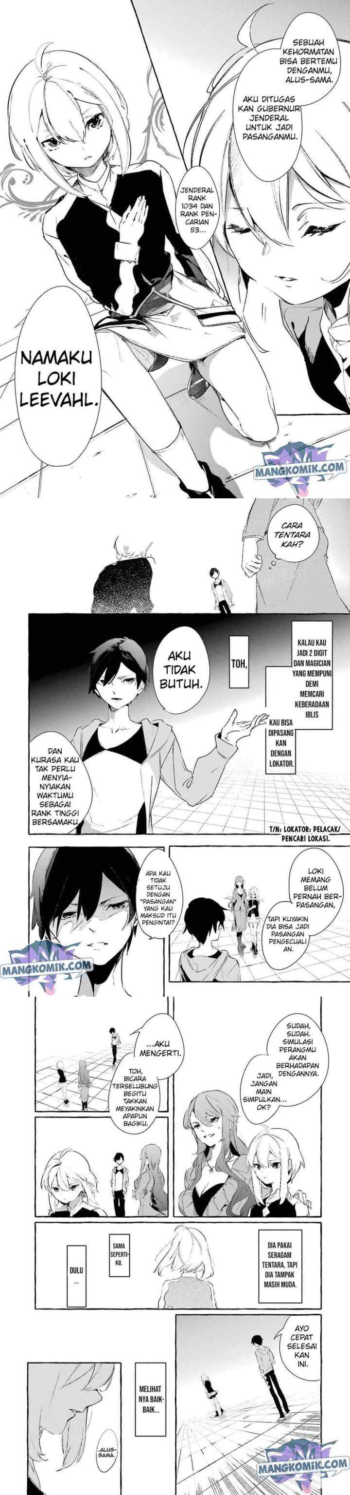 Saikyou Mahoushi no Inton Keikaku: The Alternative chapter 8 halaman 4