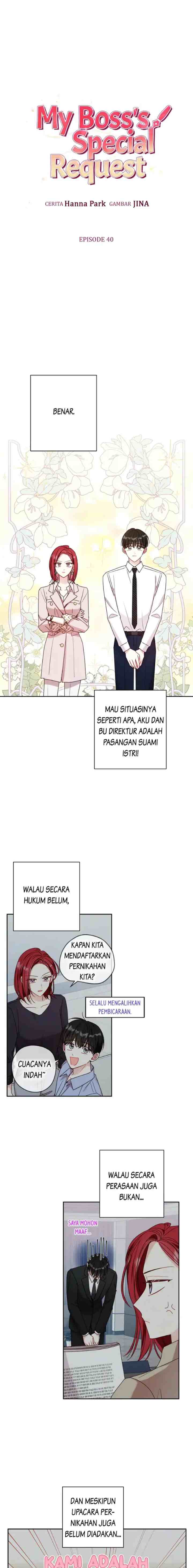 My Boss's Special Request chapter 40 halaman 7