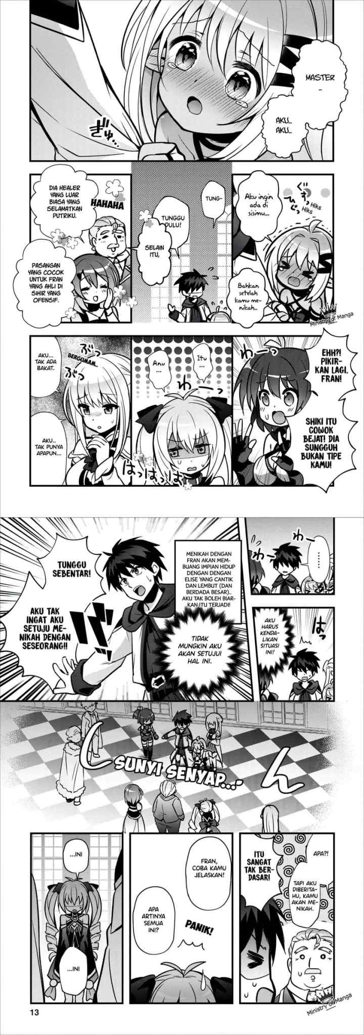 Isekai no Meikyuu Toshi de Chiyu Mahoutsukai Yattemasu chapter 11 halaman 6