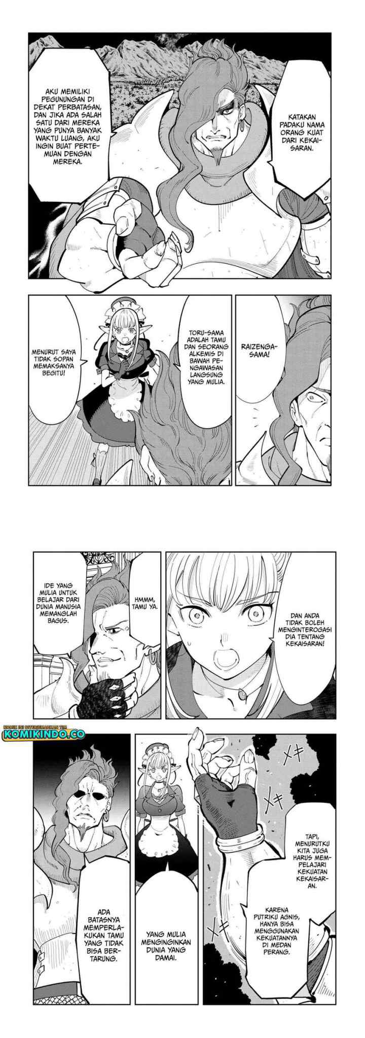 Souzou Renkinjutsushi Wa Jiyuu wo Ouka Suru Kokyou wo Tsuihou Saretara, Maou No Ohizamoto De Chouzetsu Kouka No Magic Item Zukuri Houdai Ni Narimashita chapter 6.2 halaman 9