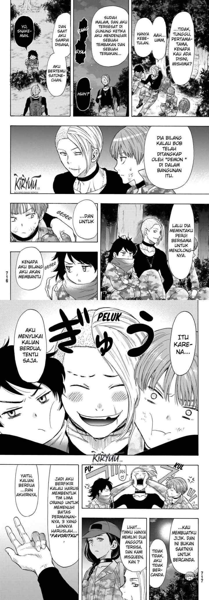 Tomodachi Game chapter 70 halaman 13