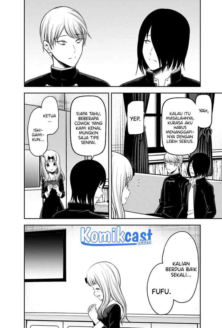 Kaguya-sama wa Kokurasetai: Tensai-tachi no Renai Zunousen chapter 235 halaman 10