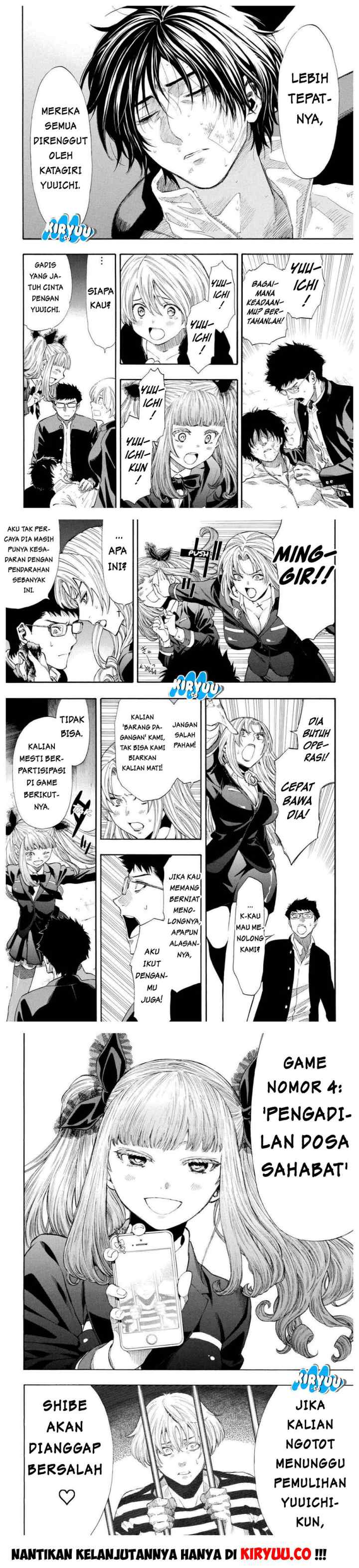 Tomodachi Game chapter 25 halaman 14