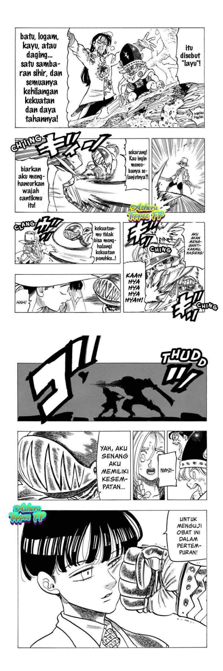 Mokushiroku no Yonkishi chapter 43 halaman 8