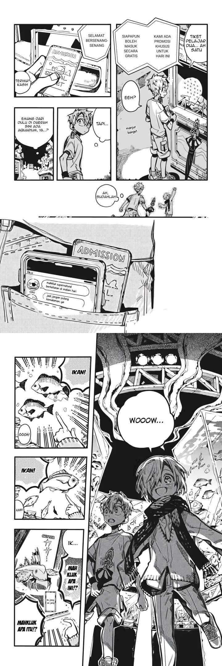 Jibaku Shounen Hanako-kun chapter 98 halaman 9