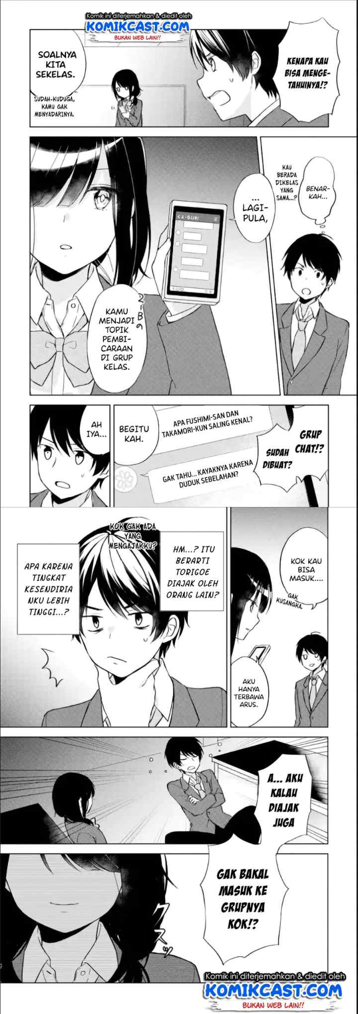 Chikan Saresou ni Natteiru S-kyuu Bishoujo wo Tasuketara Tonari no Seki no Osanajimi datta chapter 2 halaman 8