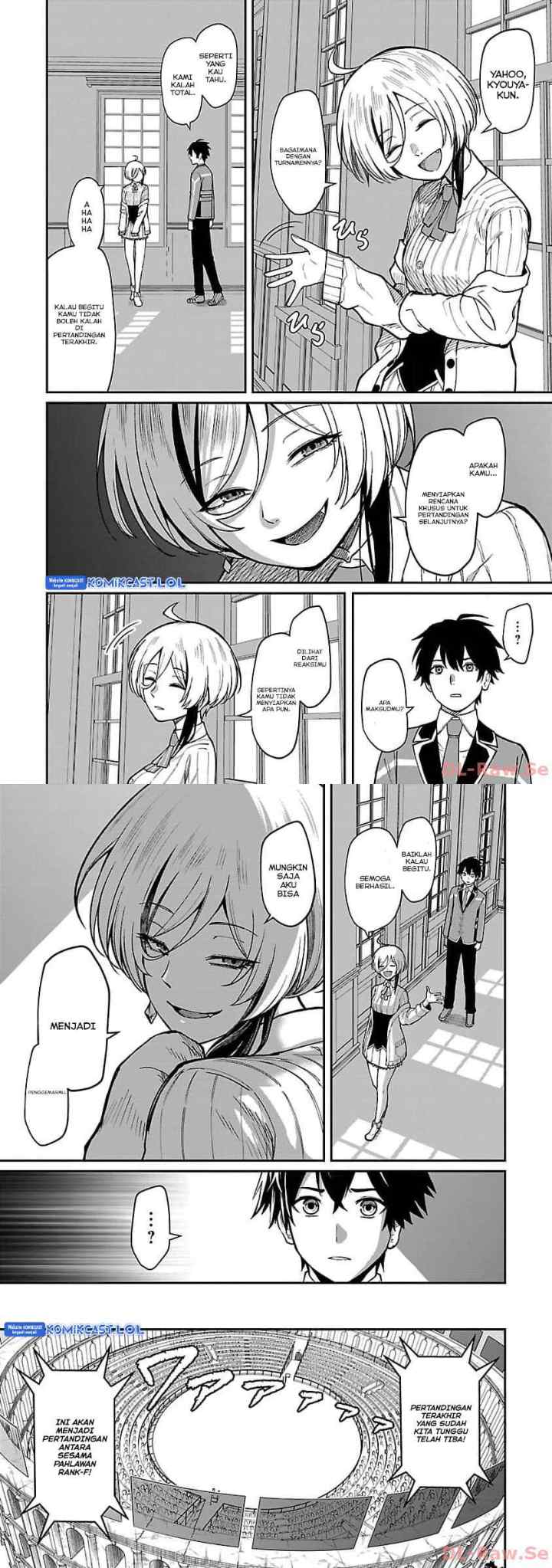 Saikyou no Maou ni Kitaerareta Yuusha Isekai Kikanshatati no Gakuen de Musou Suru chapter 21 halaman 10