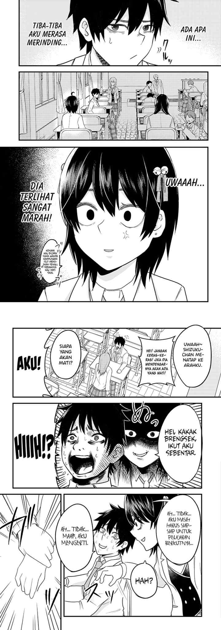 Mainichi Shine Shine Itte Kuru Gimai ga, Ore ga Nete Iru Suki ni Saimin-jutsu de Hore Saseyou to Shite Kurundakedo…! chapter 4 halaman 4