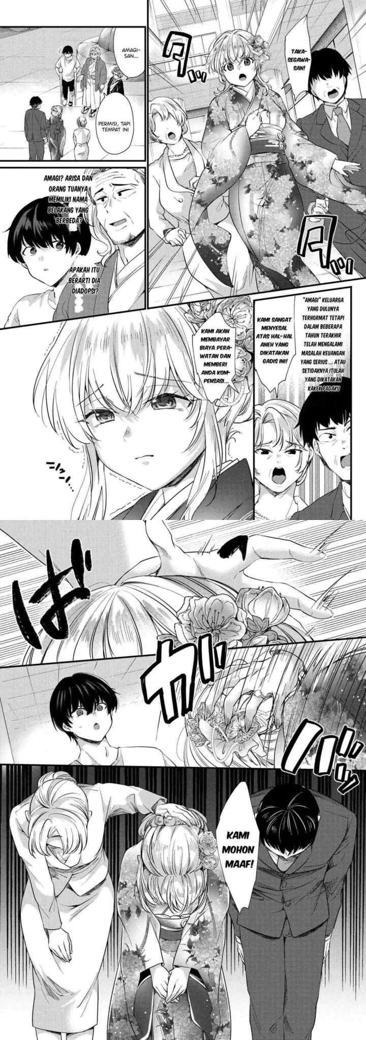 Omiai Shitakunakattanode, Muri Nandai na Jouken wo Tsuketara Doukyuusei ga Kita Ken ni Tsuite chapter 1 halaman 13