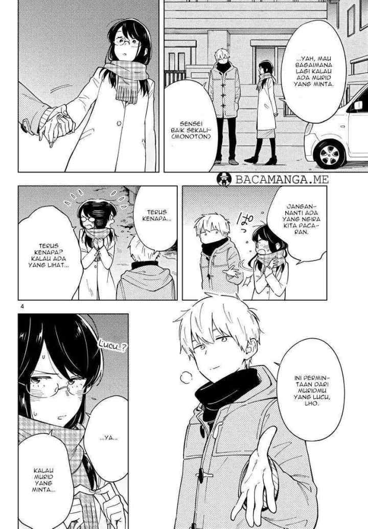 Sensei wa Koi wo Oshierarenai chapter 7 halaman 4
