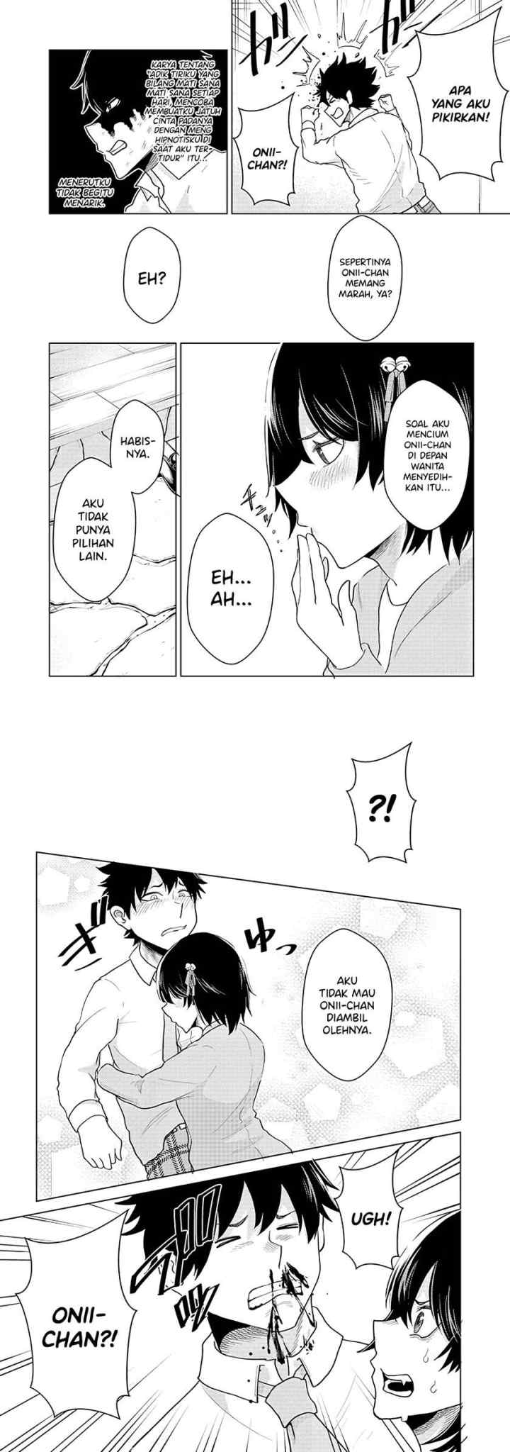 Mainichi Shine Shine Itte Kuru Gimai ga, Ore ga Nete Iru Suki ni Saimin-jutsu de Hore Saseyou to Shite Kurundakedo…! chapter 7 halaman 9