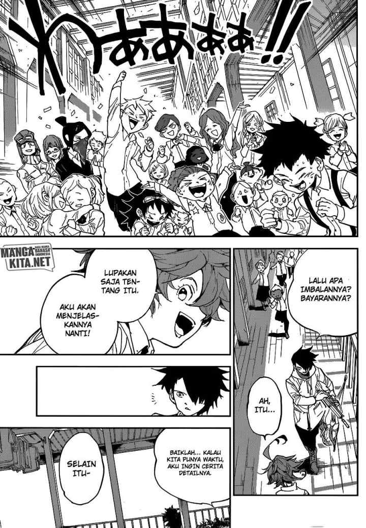 Yakusoku no Neverland chapter 144 halaman 18