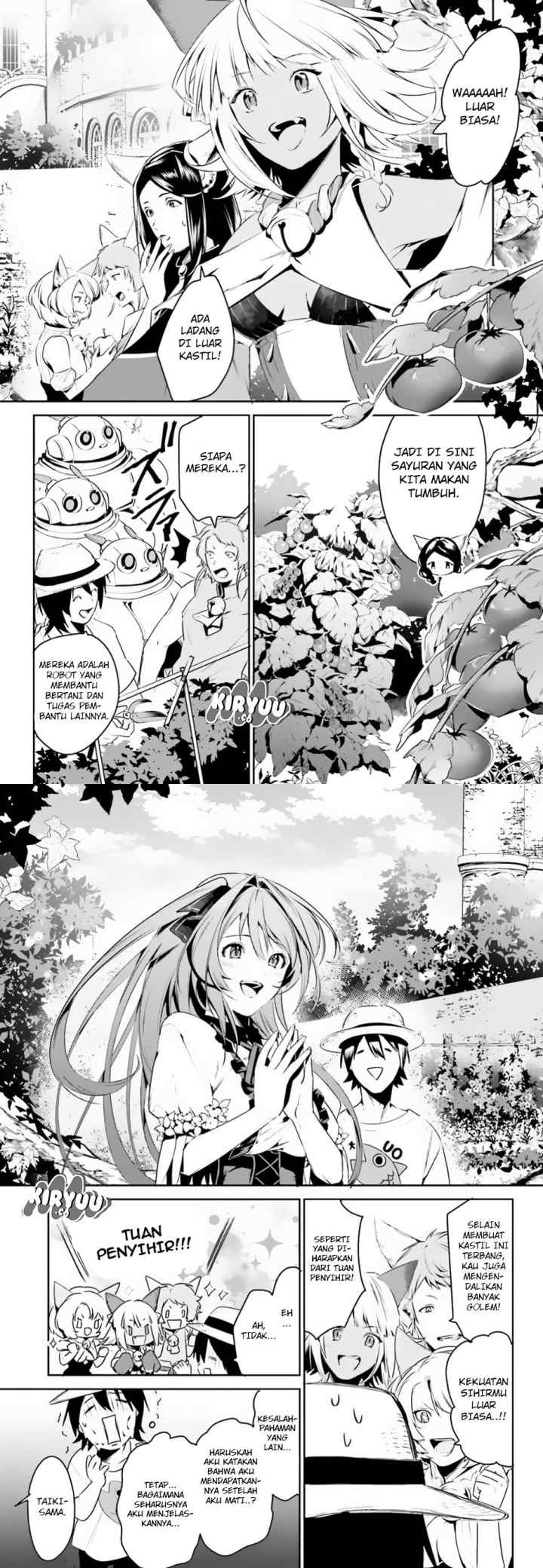 Tenkuu no Shiro o Moratta no de Isekai de Tanoshiku Asobitai chapter 4 halaman 9
