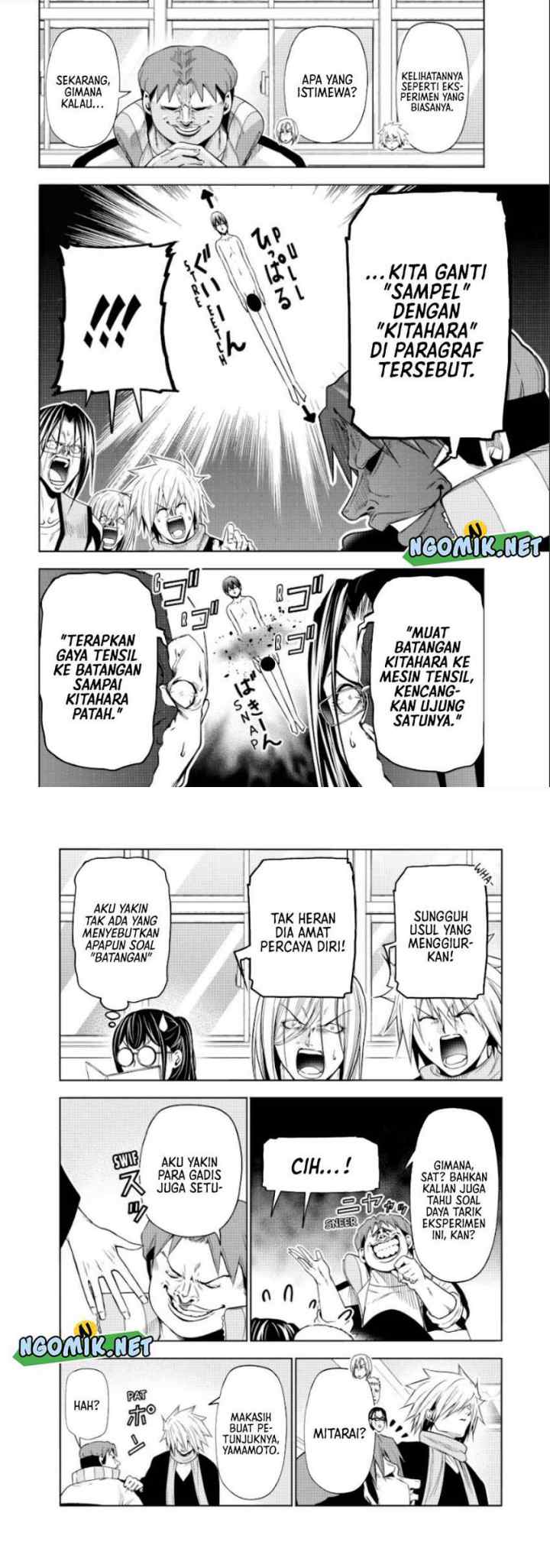 Grand Blue chapter 90 halaman 8