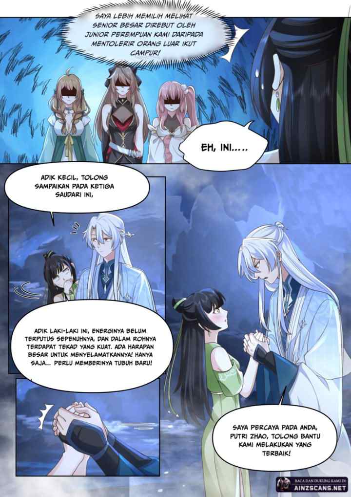 The Villain's Senior Brother And His Junior Sisters Are All Yanderes chapter 82 halaman 10