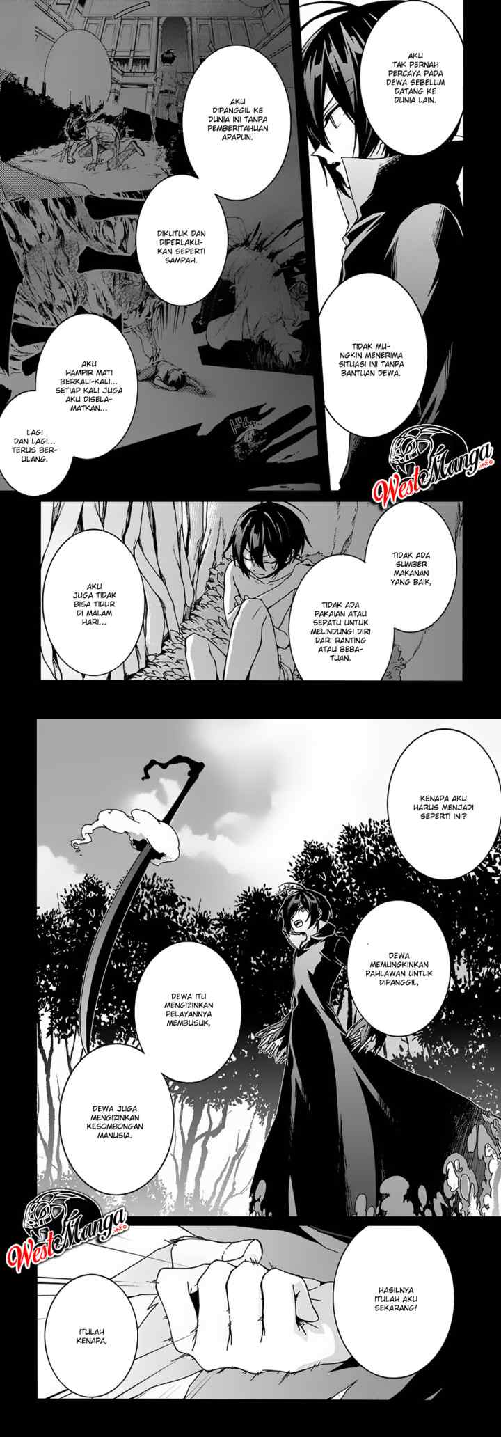 Garbage Brave: Isekai ni Shoukan Sare Suterareta Yuusha no Fukushuu Monogatari chapter 3 halaman 4
