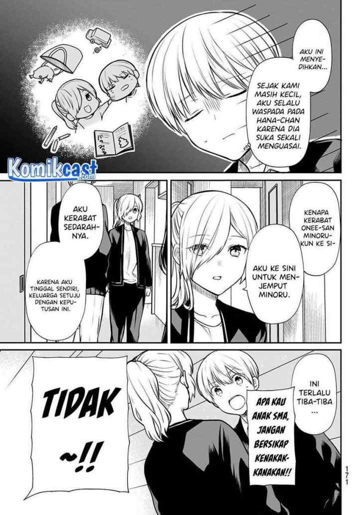 Danshi Koukousei wo Yashinaitai Onee-san no Hanashi chapter 171 halaman 4