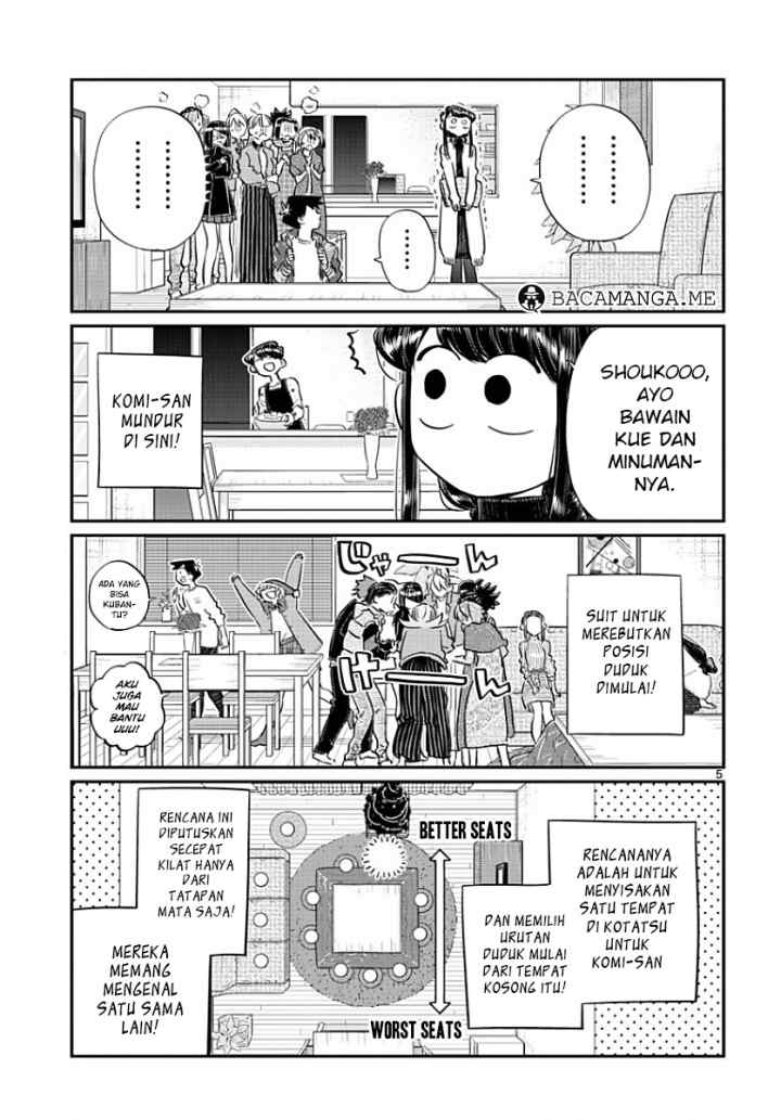 Komi-san wa Komyushou Desu chapter 97 halaman 5