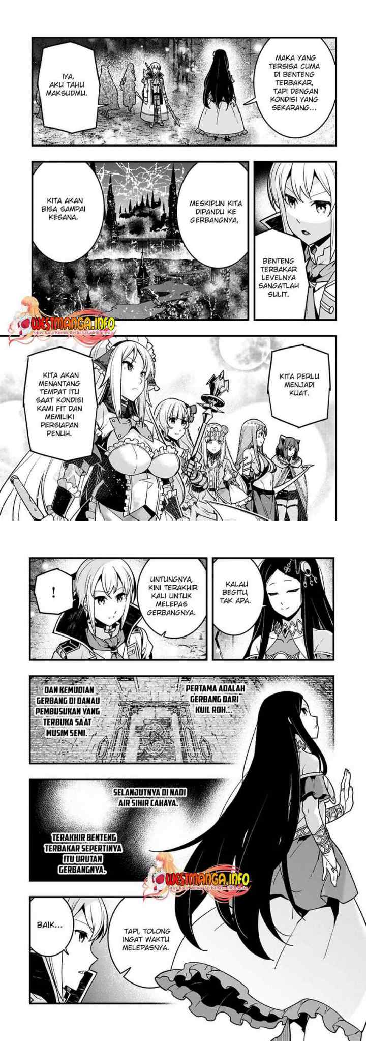 Kyoukai Meikyuu to Ikai no Majutsushi chapter 48 halaman 4