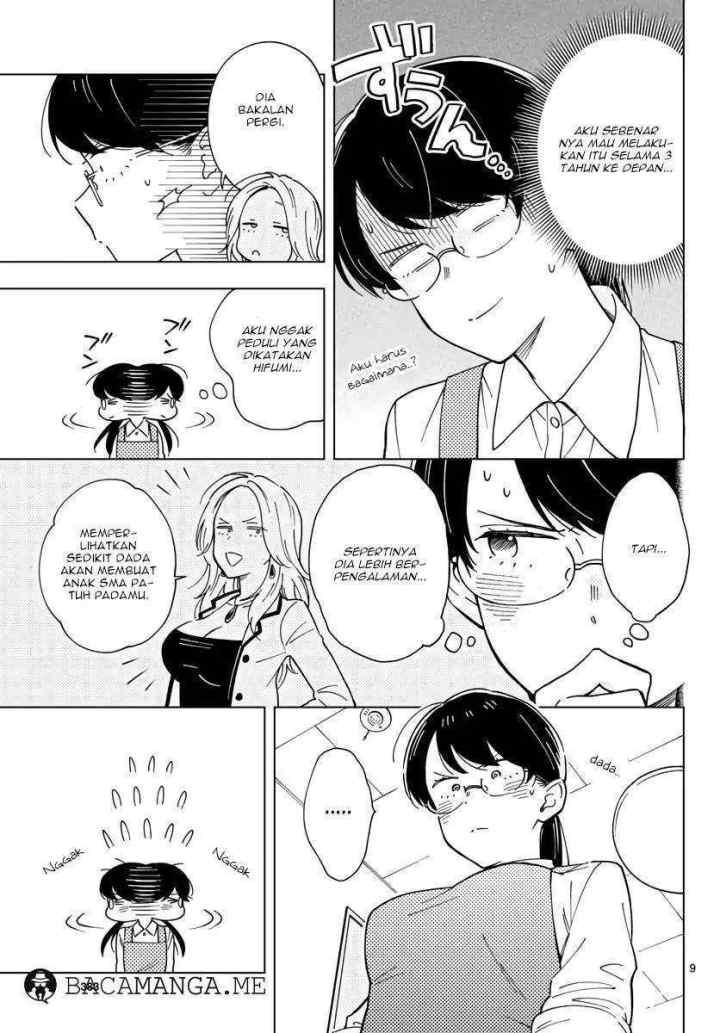 Sensei wa Koi wo Oshierarenai chapter 6 halaman 9