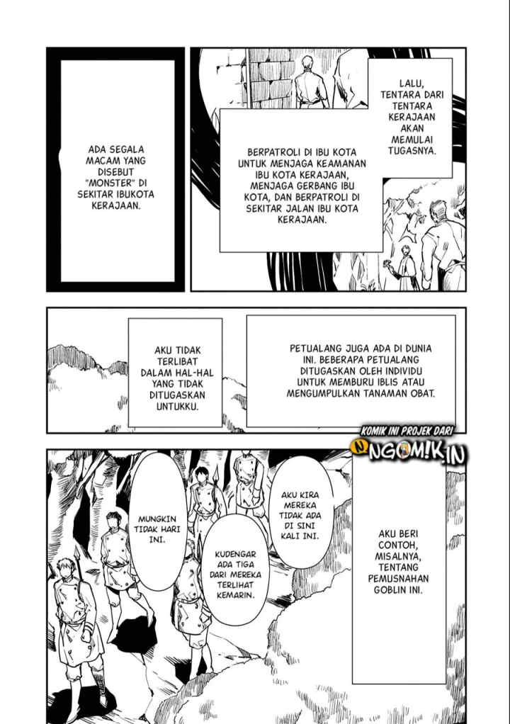When I Reincarnated I Was a Soldier?! ~A Man Called the Red Shinigami~ chapter 1.2 halaman 17