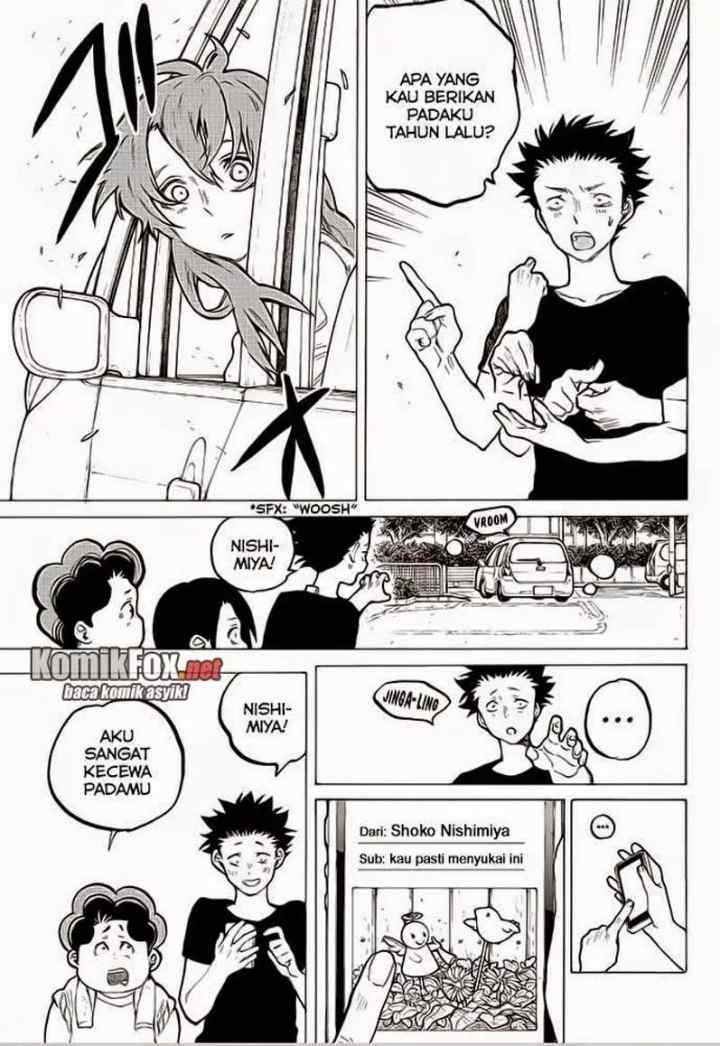 Koe no Katachi chapter 61 halaman 18