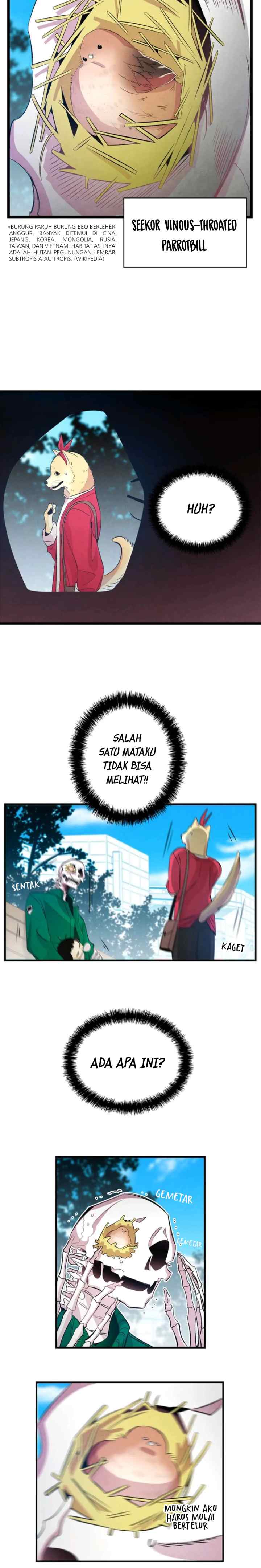 Gaikotsu, Bebiishittaa ni naru chapter 47 halaman 8