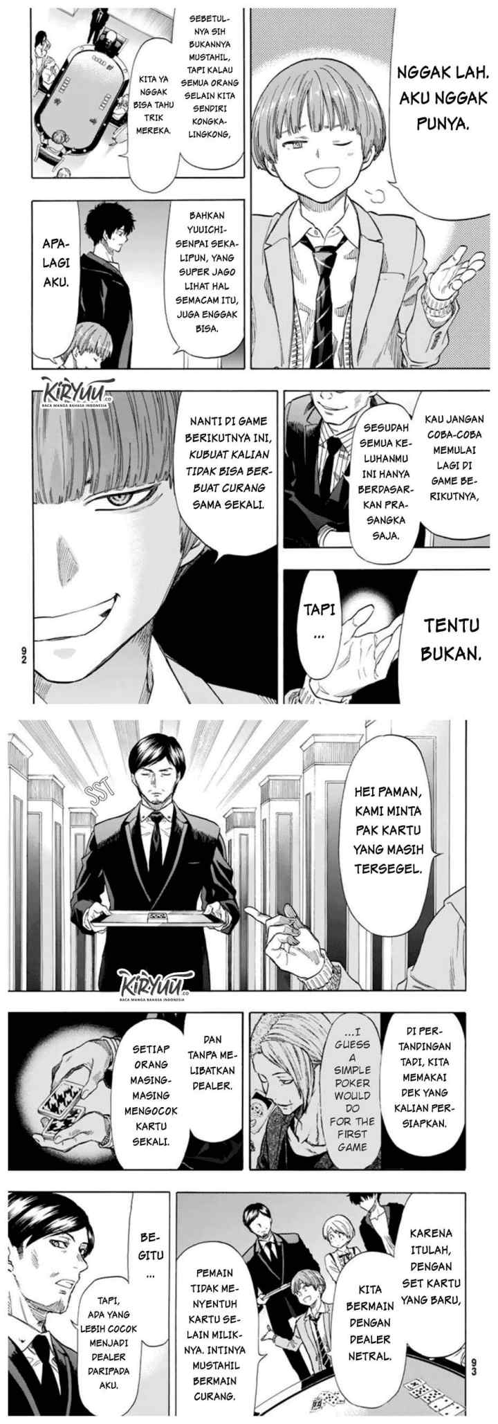 Tomodachi Game chapter 50 halaman 9
