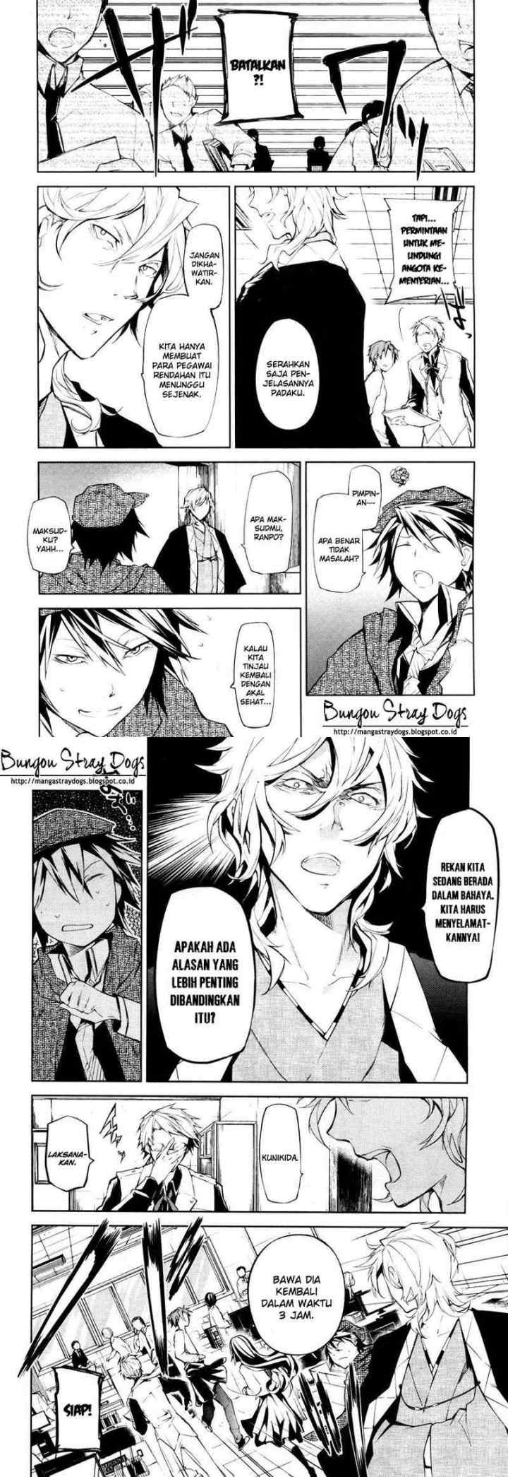 Bungou Stray Dogs chapter 10 halaman 5