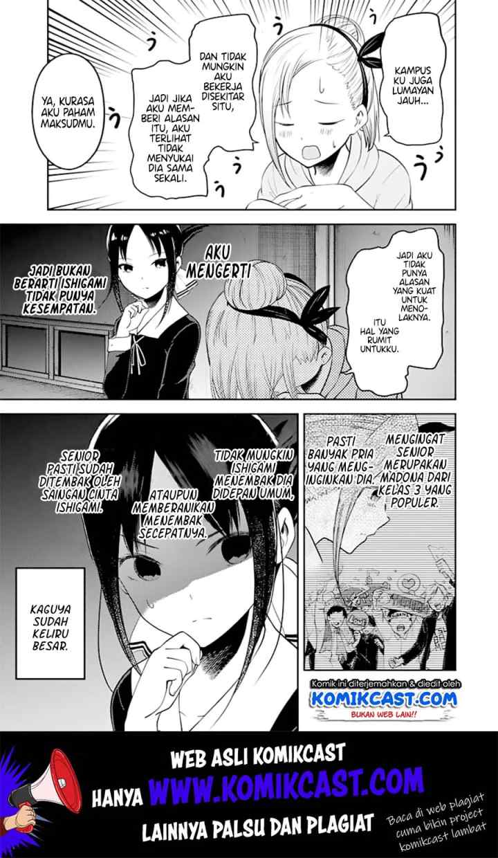 Kaguya-sama wa Kokurasetai: Tensai-tachi no Renai Zunousen chapter 130 halaman 8